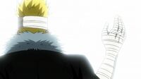 Laxus Dreyar's reply to Natsu
