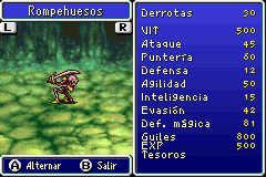 Estadisticas Rompehuesos
