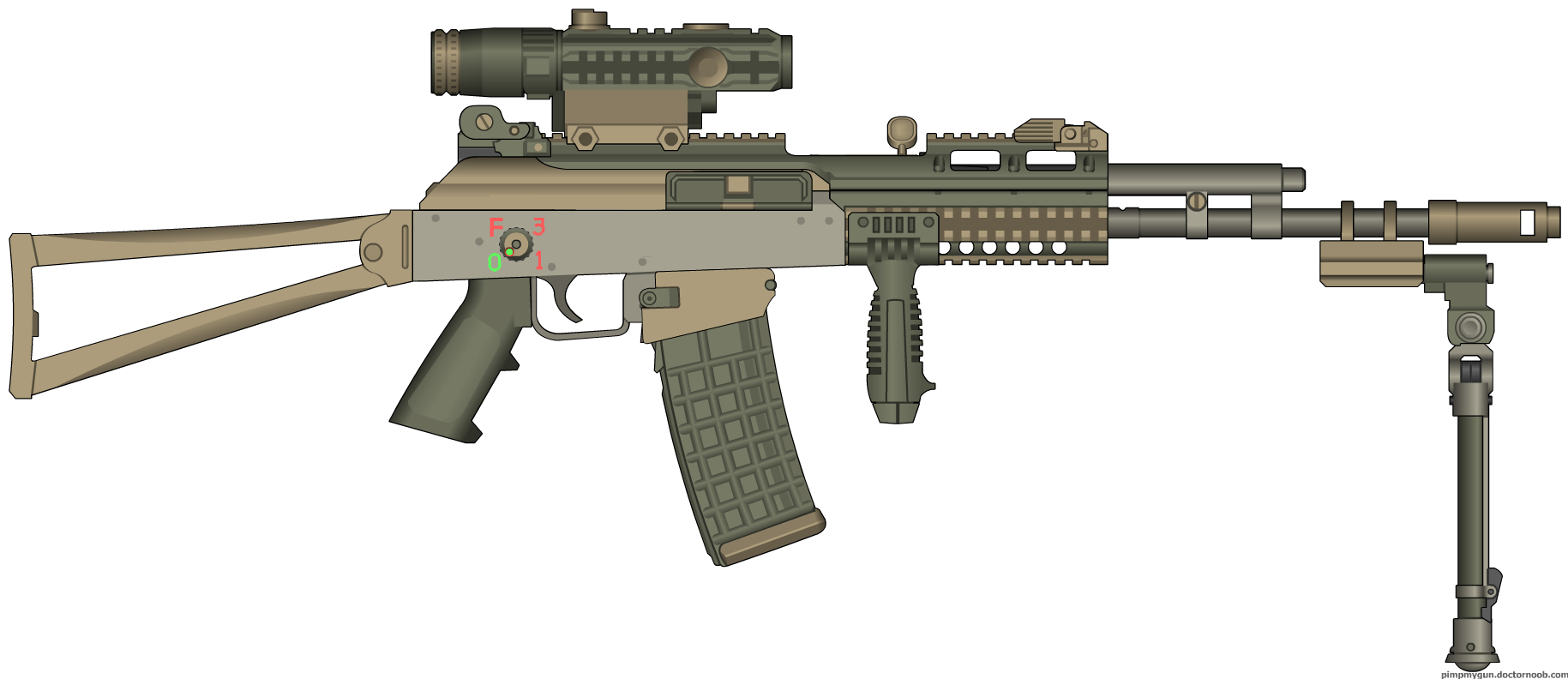 Image Ak 74 Ultimate Pimp My Gun Wiki