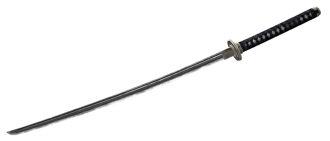 authentic katana blade made of