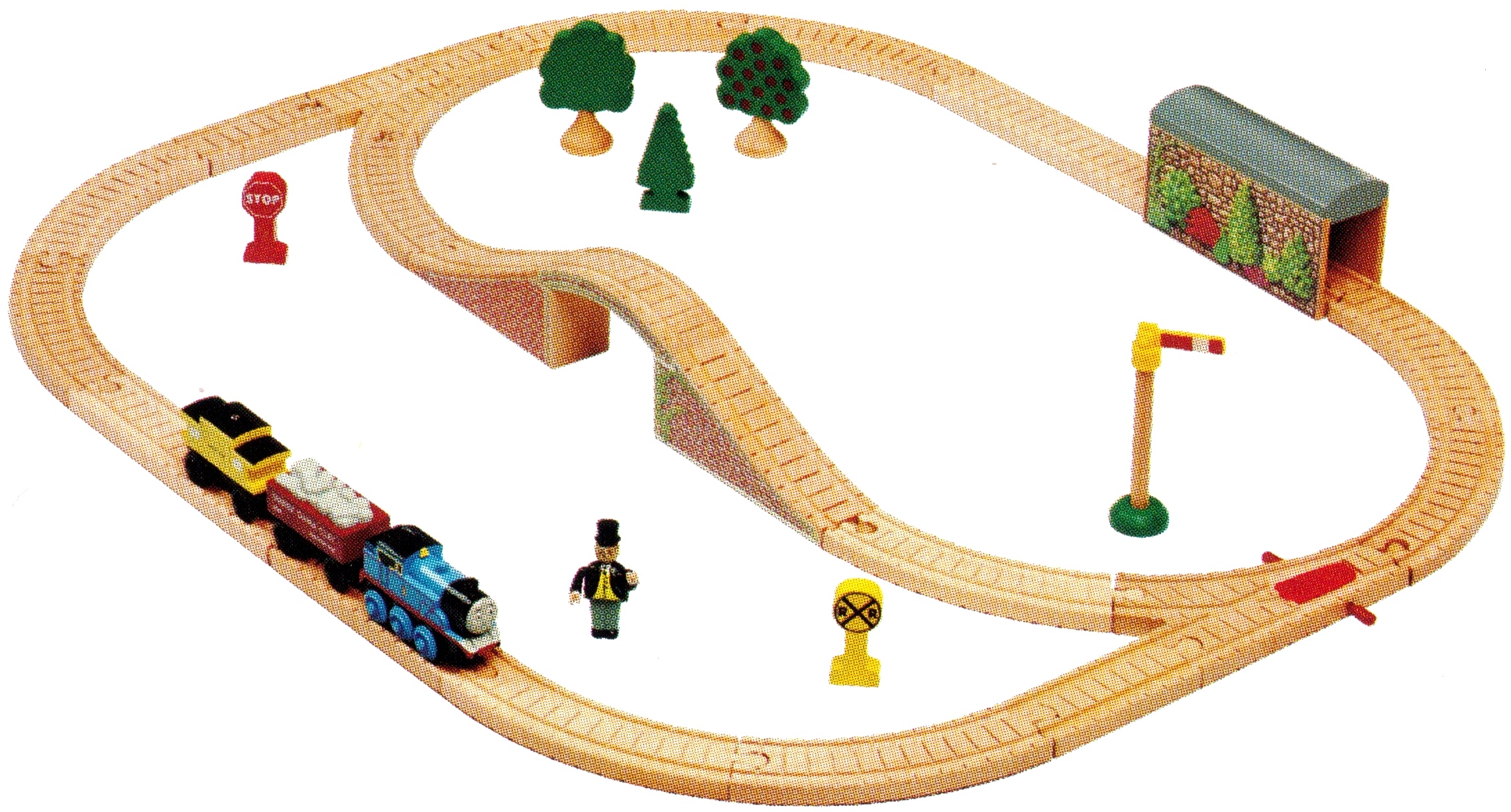 battery powered thomas trains for wooden track
