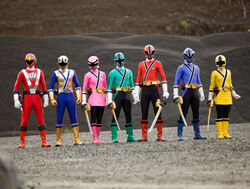 RPM Red and Samurai Rangers