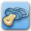 Cardicon pacifier blue
