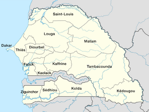 Regions of Senegal