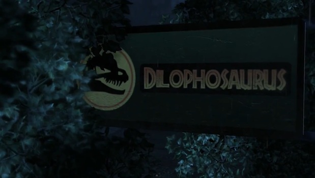 Dilophosaur Paddock Park Pedia Jurassic Park Dinosaurs Stephen Spielberg