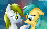 FANMADE Derpy and raindrops