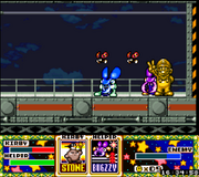 Kirby stone mario