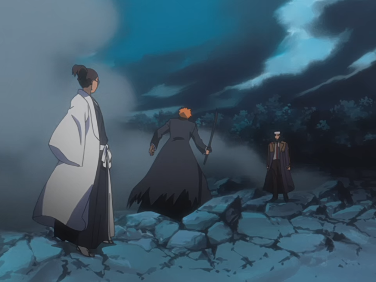 Byakuya Kuchiki & Ichigo Kurosaki vs. Jin Kariya Bleach Wiki Your