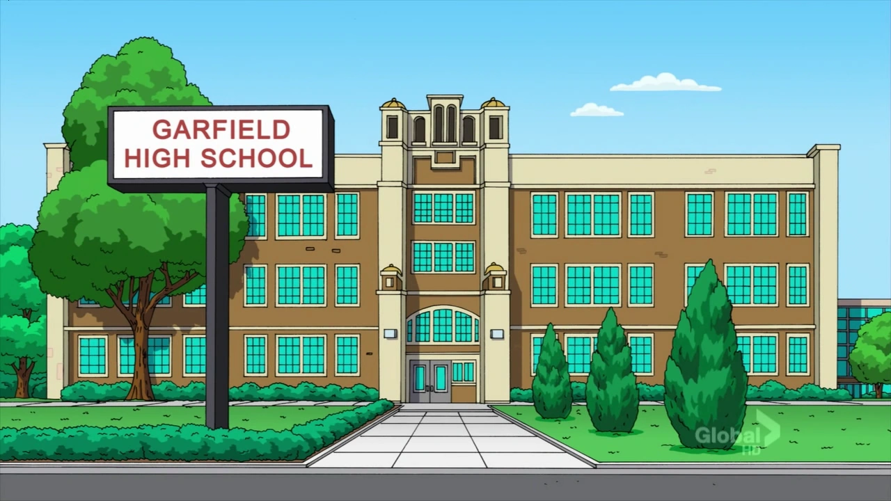 Garfield High School American Dad! Wiki Roger, Steve, Stan