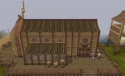 Fishing Guild main entrance