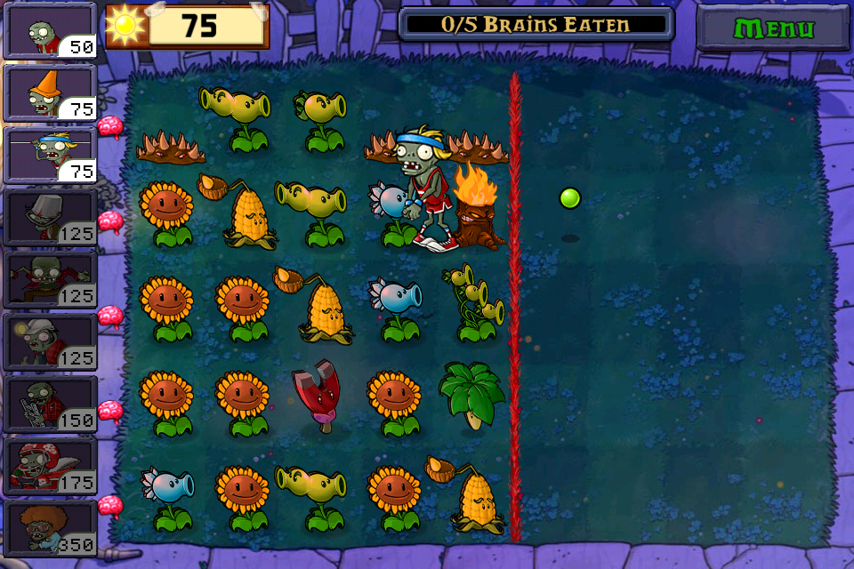 Pole Vaulting Zombie Plants vs. Zombies Wiki, the free Plants vs. Zombies encyclopedia