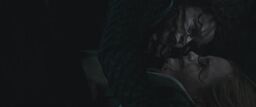 Bellatrix interrogating Hermione