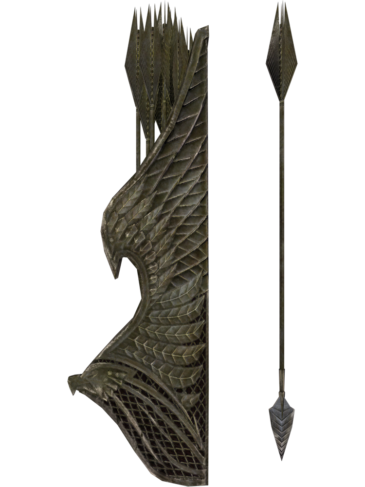 elven bow and arrow