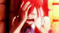 Erza crying