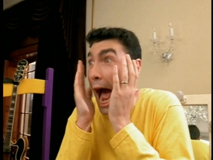 Greg Wiggle is the yellow wiggl...