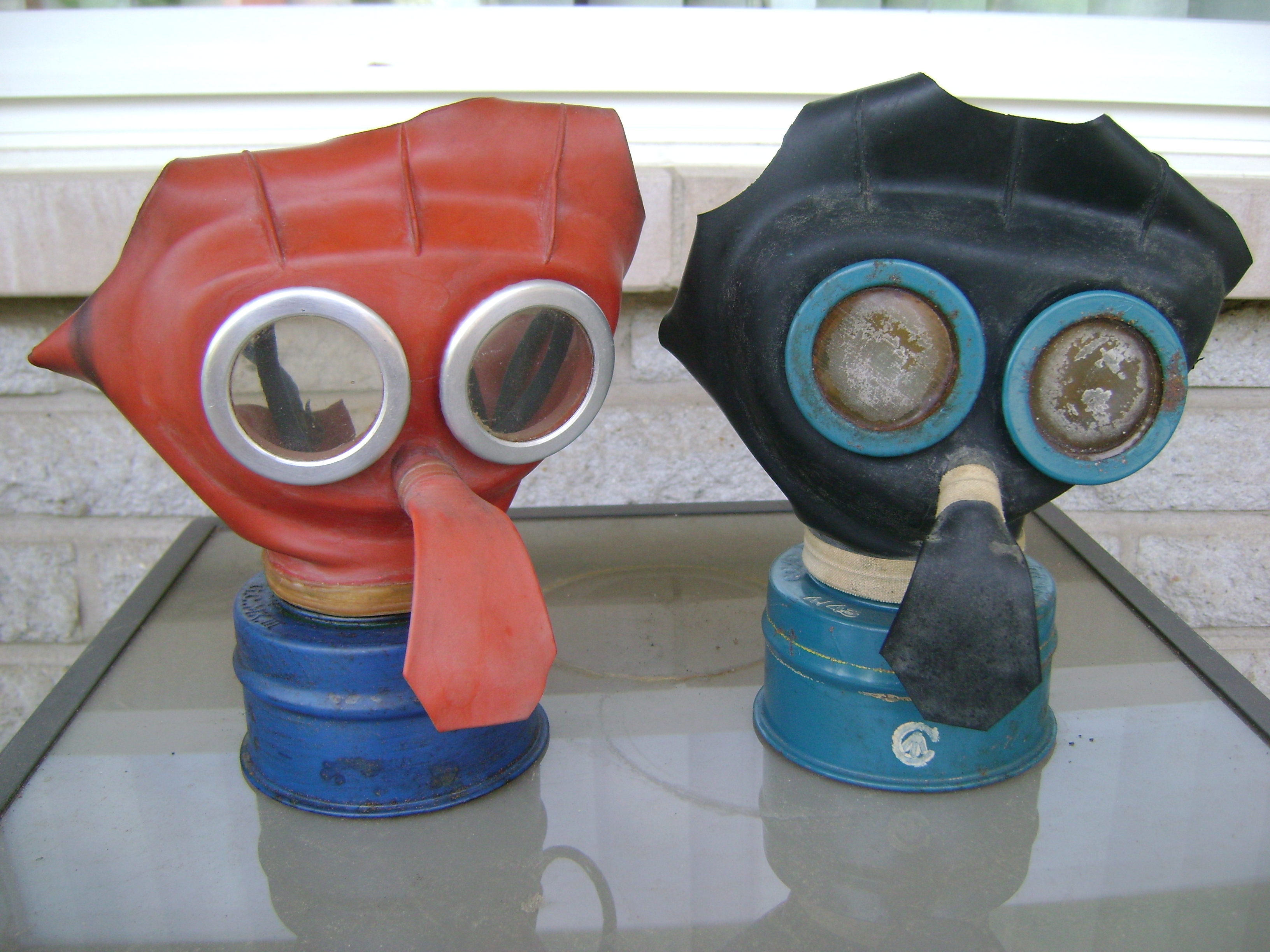 mickey mouse gas mask box