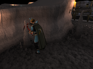 Mining stalagmite