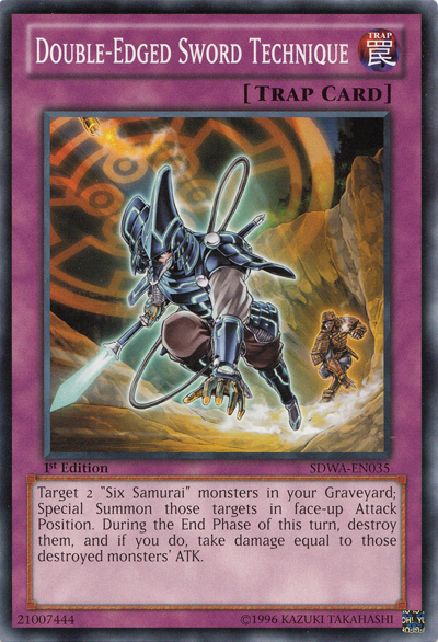 Double-Edged Sword Technique - Yu-Gi-Oh!