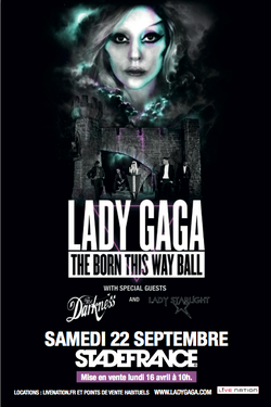 9-22-12 The Born This Way Ball Poster