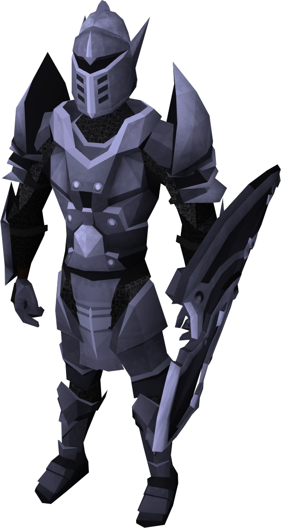 Mithril armour set (lg) The RuneScape Wiki