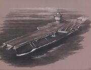 Zeichnung der USS Enterprise (CVN-65)