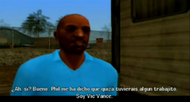 Vic vance presentadose ante Marty