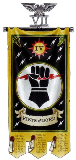 Imperial Fists Standard