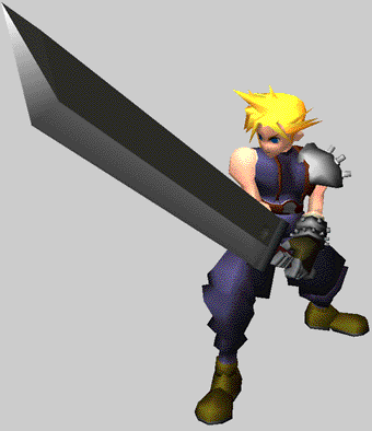cloud strife buster sword