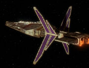 Hekaran starship