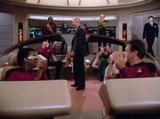 Picard bekommt Applaus