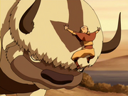Aang y Appa