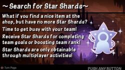Search for Star Shards