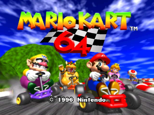 Mario Kart 64 Title Screen Hot Sex Picture 4553