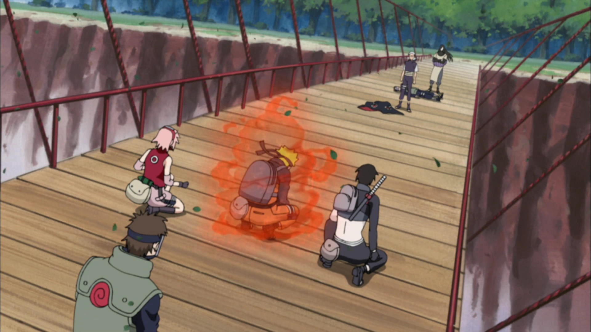 Time Kakashi VS Kabuto e Orochimaru