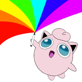 Jigglypuff has a permanent marker pokemon by aerodrome2-d4j8dou