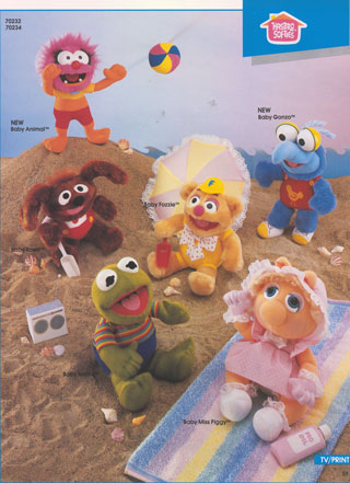 muppet babies soft toys