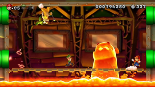 Magmaargh en New Super Mario Bros. U