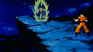 Broly SSJR vs Goku