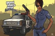 Female cop