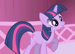 Twilight Sparkle after drying herself S1E03
