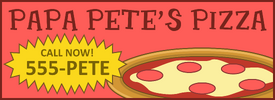 PapaPete'sPizzaAd