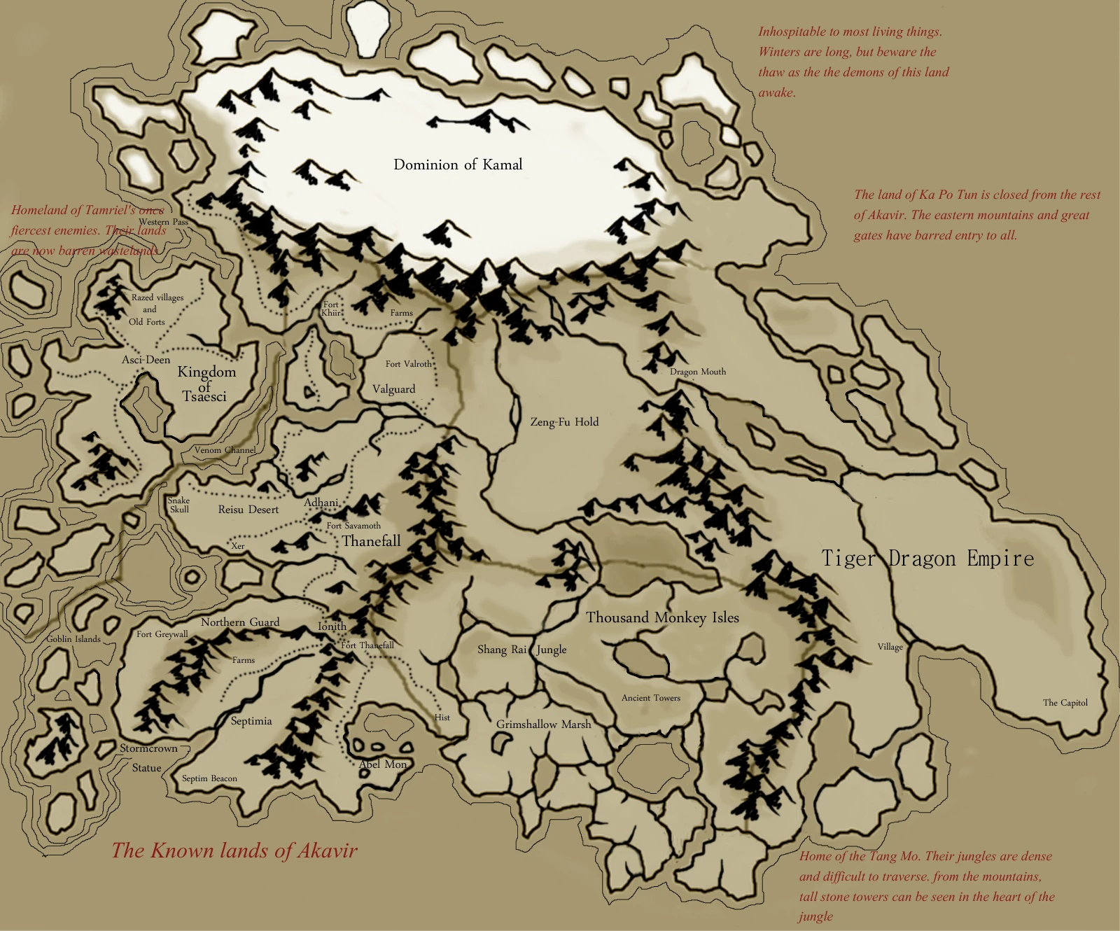 Akavir - AkavirMC Wiki