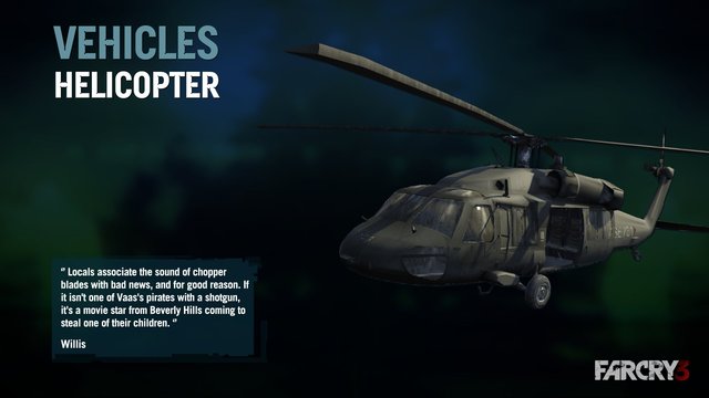 far cry 4 helicopter location