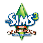 Logo The Sims 3 Vida Universitária