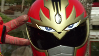 China Red's eye