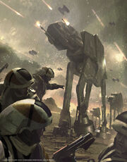 AT-AT vs Rebellen