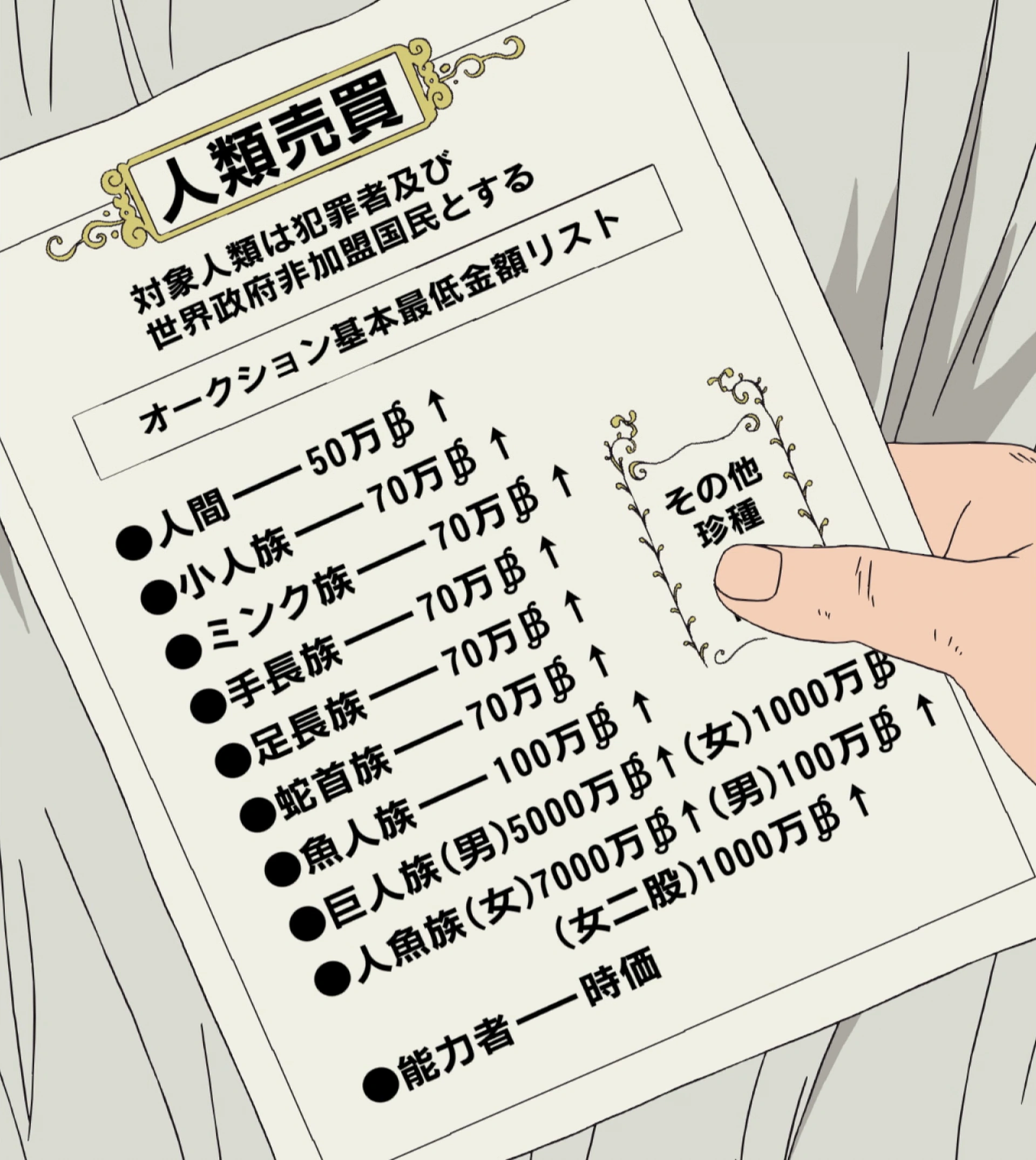 Slavery The One Piece Wiki Manga, Anime, Pirates, Marines, Treasure