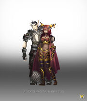 Alexstrasza and Krasus