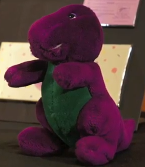 Backyard Gang Barney Plush (Dakin) - Barney Wiki
