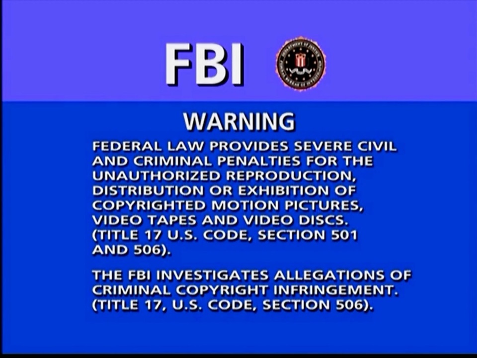 fbi warning blue screen Car Tuning